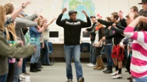 Jason Sanford teaching a workshop in La Pine, Oregon
